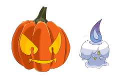 neonblueshadow: Needed to force myself to doodle something last night.  So what better than going off a list of over 700 different pokemon to choose from?  Used a random number generator and got litwick.  Given the fact that Halloween is approaching