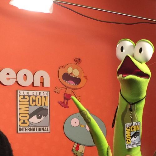 Duuudddeee!! Behind the scenes look at our sanjayandcraig​ puppet show at nickanimationstudio​. We r