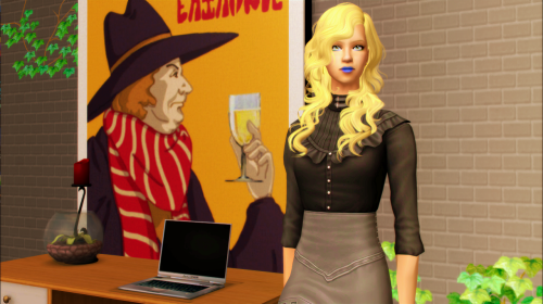 Found An Old Screen Cap Of My First Gameplay Sim, Heidi!