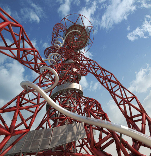 wallpapermag:Carsten Höller adds record-breaking slide to ArcelorMittal Orbit