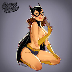 naughtyhalloweenart:Batgirl by Andrew Tarusov