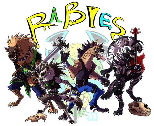 &hellip;And Rabies is ready to ROCK! Just put these bad boys together to see how they look as a band