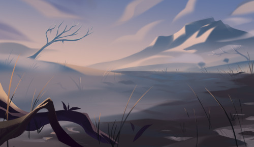 Backgrounds Part 02 I did for my graduation film “The HUNT” Here is the link to watch TH