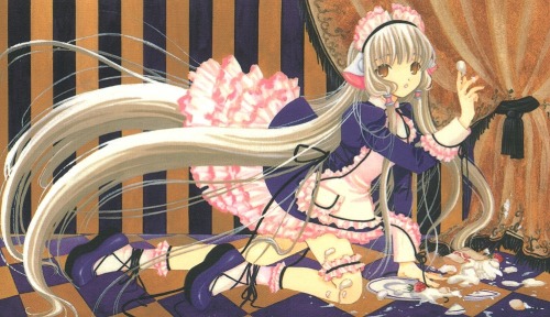 Not the best manga by CLAMP but I’m very fond of Chobits.