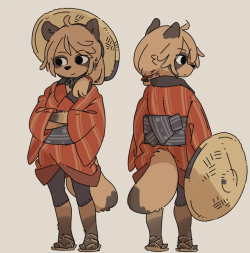 yagithegoat:fox and tanuki