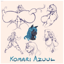 msvondran:Sketchpage commission for Komari