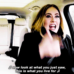 adeles:  Adele slaying Nicki Minaj’s “Monster” verse from start to finish on #AdeleCarpool 