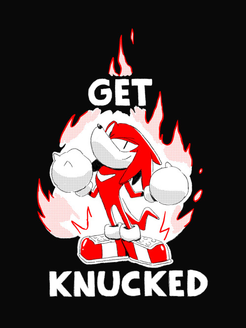  knuckles x raw paw shirt pre-order available for a limited time