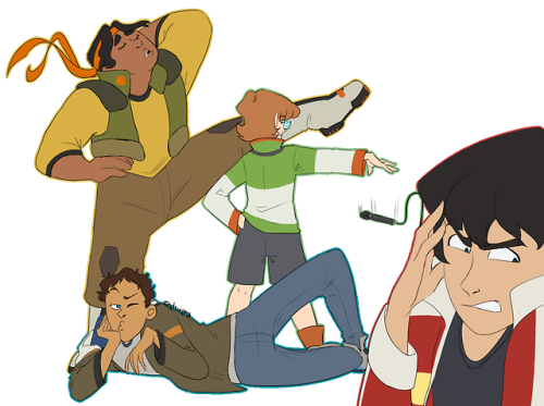 more voltron,,,, keep in mind these were ALL drawn before...