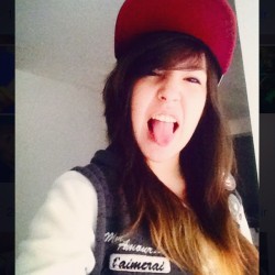 😝 #pic #bored #girl #cap #sweet #funny