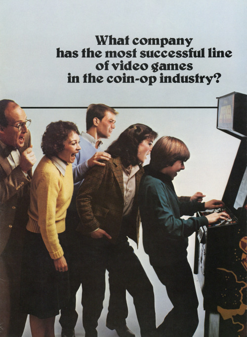 flyerfever:  Williams Electronics Video Games Catalog (1980-1983)