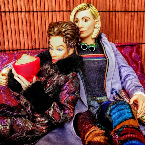 actionfiguresfanart:Thirteen &amp; M in autumn(she goes by Max now)follow for more ActionFigures Fan