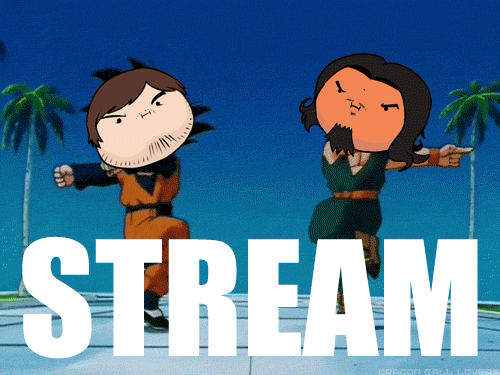 asknikoh:  The latest buttgrumps stream was lots of fun, been a while! Blue NikoH Red Carmessi 