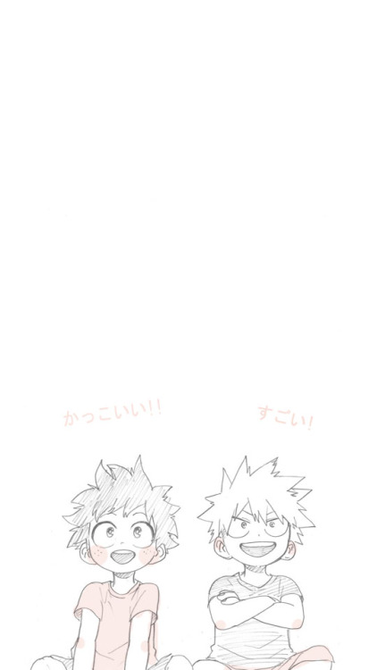 redhairedanne:  bakudeku phone wallpapers [540 x 960] for the amazing bakudeku shippers   ♡  