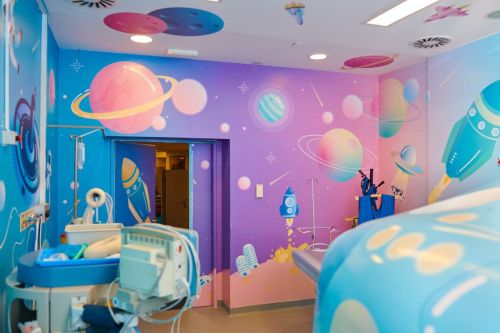 scaredmedcore:coolest hospital room ever!!!!