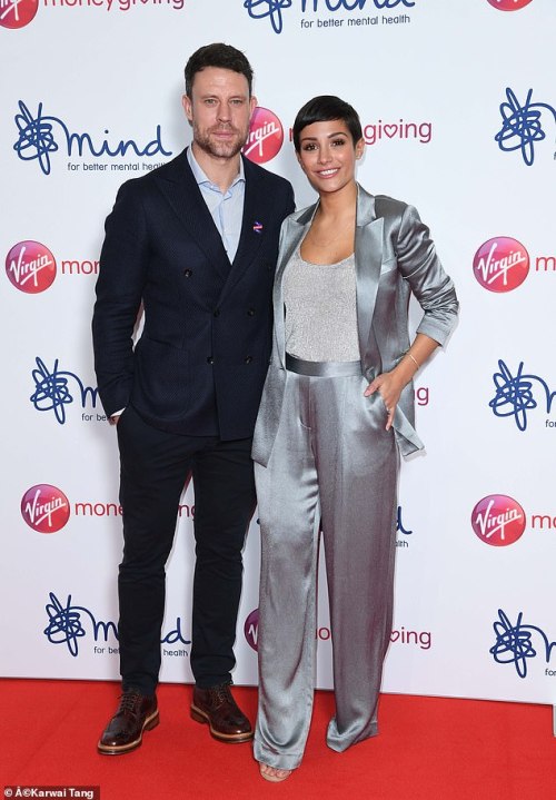 Frankie and Wayne at the Virgin Money Giving for the Mind Media Awards