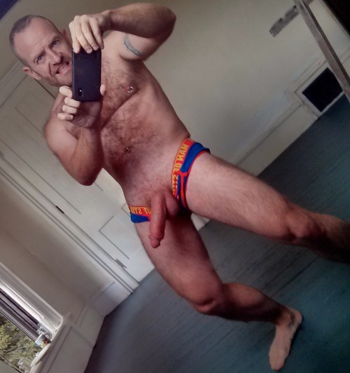 nickrobertsxxx:  …just some of me being me at home playing with my #bigdick -nick r. 
