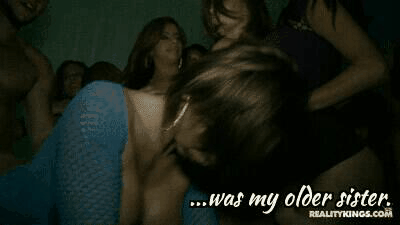 incestuousaddiction:  Who doesn’t love meeting their big sister at party and fucking?