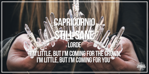 sassyastros:  Los signos como: Canciones Indie (Lorde, Halsey & Melanie Martinez).Letras y Traducción:Aries: Oh baby girl, don’t get caught on my edges, I’m the king of everything and oh, my tongue is a weapon / Oh niña, no te atrapes en mis