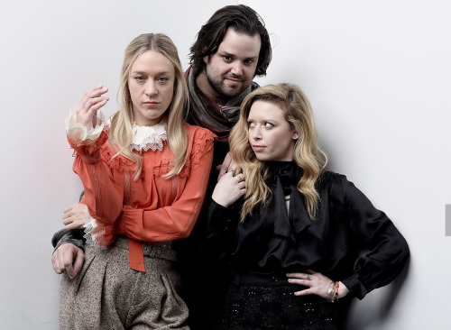 Chloë Sevigny, Natasha Lyonne and director Danny Perez pose for portraits at the 2016 Sundance Film 