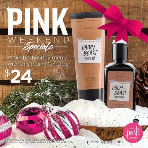 PINK WEEKEND SPECIALS!! Get yours while you can! Shop here: https://pamperingwithsarah.po.sh/product