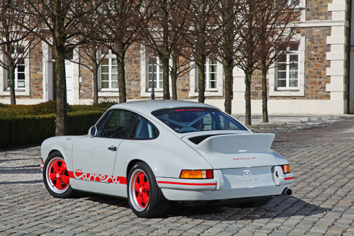 The 964 Porsche 911 Carrera RS conversion by DP Motorsport. Read about the conversion specs and pricing at MotoringExposure.