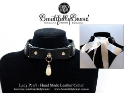 bdsmbeautifullybound:  100% leather hand made submissive collars. Made by me :D http://bdsmbeautifullybound.tumblr.com https://www.facebook.com/beautifullybound http://www.beautifullybound.com.au