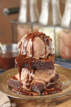 lustingfood:  Ultimate Fudgy Chocolate Brownies