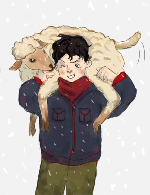 narrart: “Ronan was instantly reminded of trying to carry sheep barely larger than himself around. M