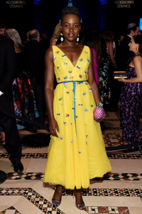 Lupita Nyong'o attends the 22nd Annual Accessories Council ACE Awards at Cipriani 42nd Street in New