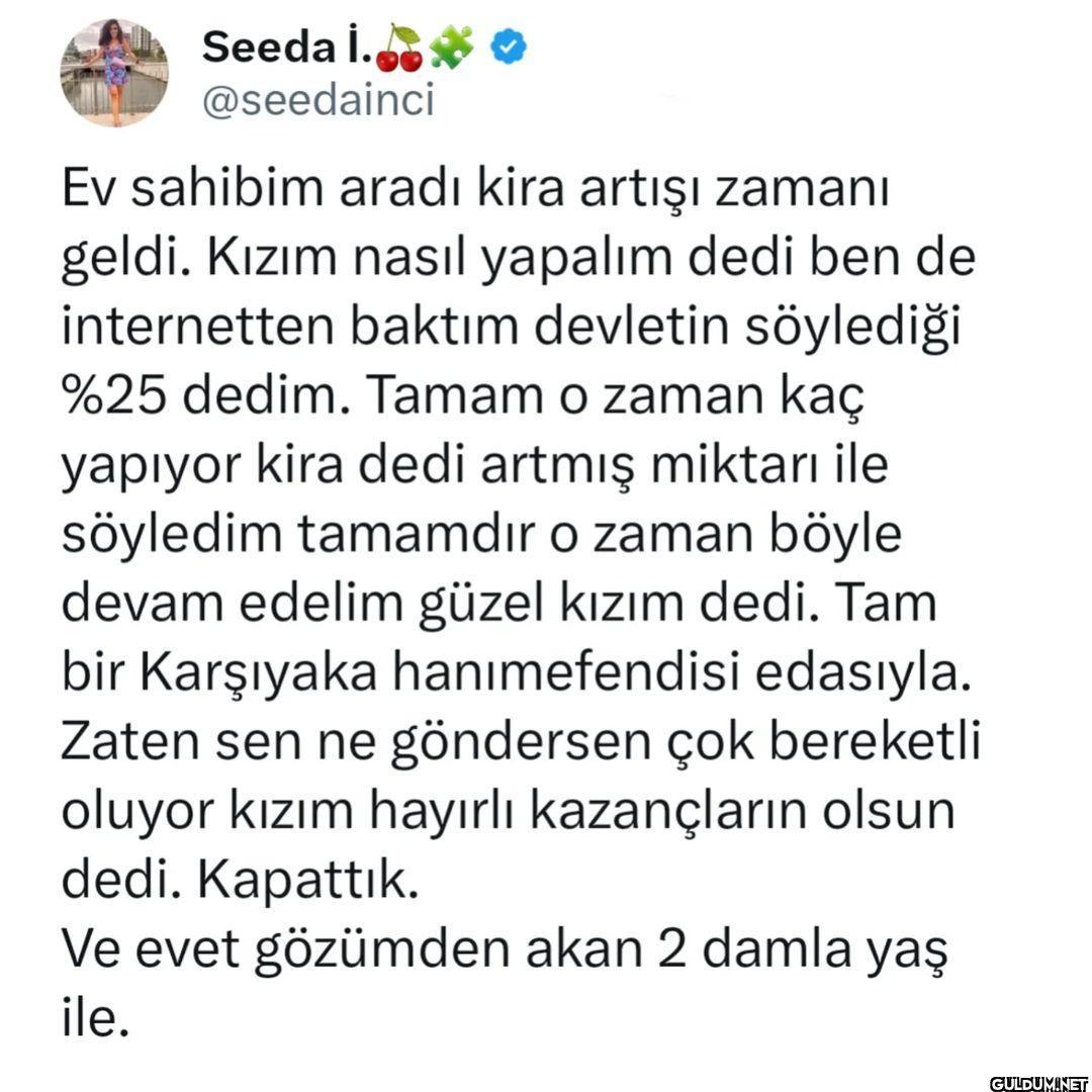 Seeda İ. @seedainci Ev...