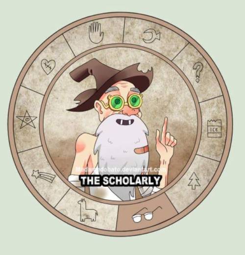 hiddles-and-gubes:  The Cipher Wheel (Credit to the artist) HOW ADORABLE IS GIDEON OMG