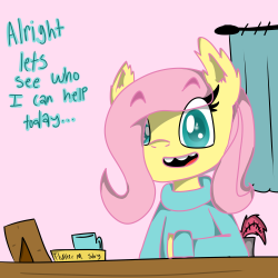 Not gonna lie, I read &ldquo;the rapist&rdquo; Fluttershy, too. :| DAMN YOU FANDOM FOR MAKING IT SO EASY TO JUMP TO BAD CONCLUSIONS. D: Thank goodness it&rsquo;s something much better after all. &lt;3 &hellip;and if I could actually have Fluttershy as