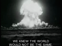 russellmiller:   Dr. J. Robert Oppenheimer (Father of the atomic bomb) - Imgur  Seems rather glum about his position within the world [via]