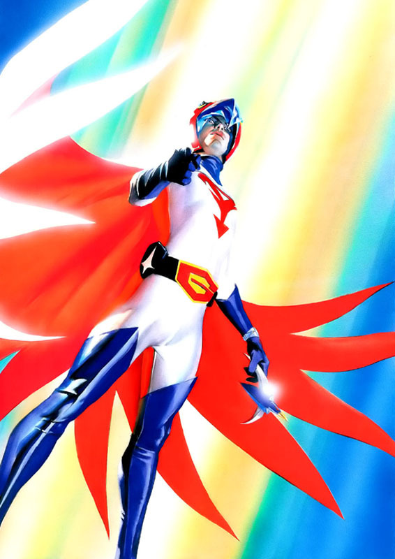 davescomics:  In anticipation of the new Gatchaman Movie, here’s the awesome “Battle