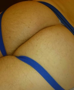 ourbisexuallife:  Trying on new jockstrap… 