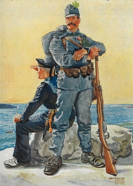 Alexander POCK: “Adria Wacht” ,1915.