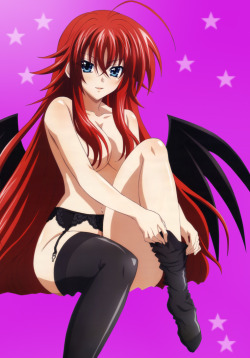 nyu-philia:High School DxD is so fantastic. 