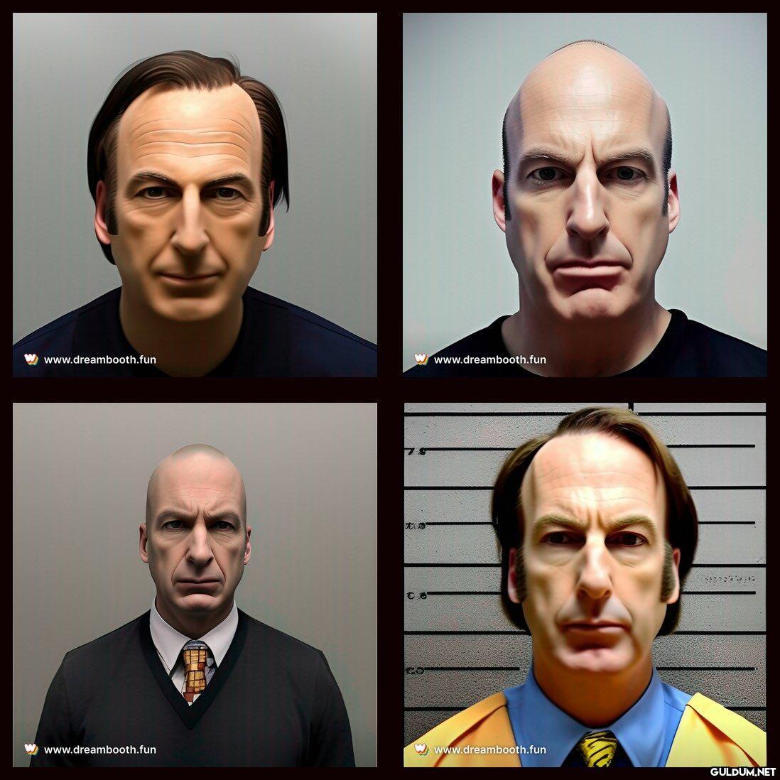 Saul Goodman Mugshot...