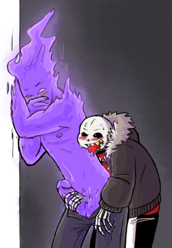 undertalefruitsalad: weirddworms:  sloppyhandjobs.png another gem from last weeken’s tream.  More underfell sansby with dom Sans please.  fandom please.  FANDOM!!!!! please.   I agree, seeing that would be nice :) 