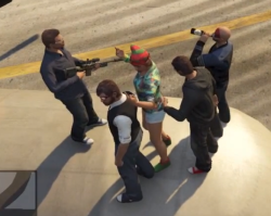 adamtherevjr:  I feel this sums up GTA Online.