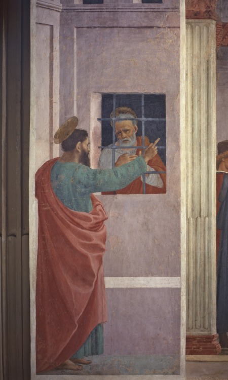 maertyrer:Filippino LippiSaint Paul visiting Saint Peter in Prison1485