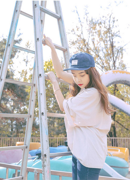 [stylenanda] - oversized print tee