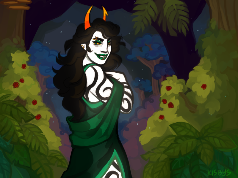 kisbys:  my half of an art trade with @official-spec !! soRRY THAT IT LOoks weird