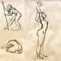 stevethompson-art:2-5 minute poses.