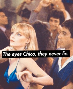 theskullandbones:  The eyes Chico.   Tony