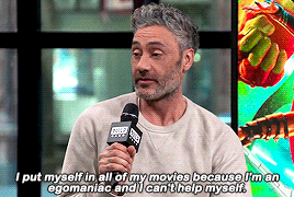 thompsons-tessa:I usually put myself in my films, ‘cause like… As a groundbreaking