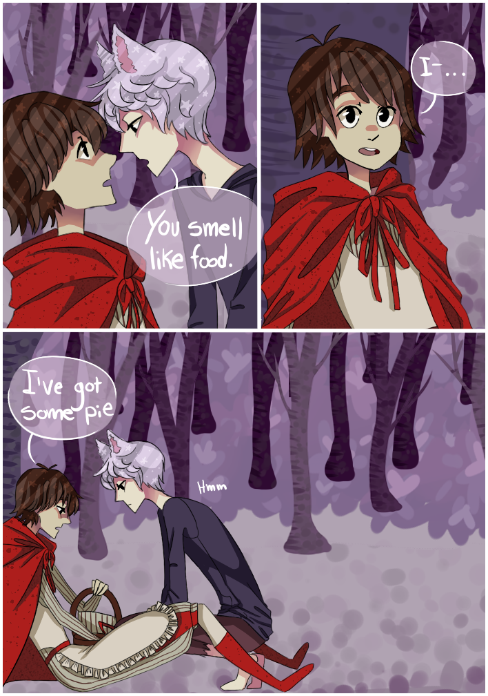 laneette:  Red Riding Hood AU There’s finally a part 2!! Sorry it took so long