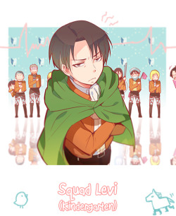 morningreminiscence:   リヴァイ幼稚園２ Art by まる Translation by morningreminiscence  More SNK kindergarten for you guys! (｡･ω･｡)ﾉ♡ 