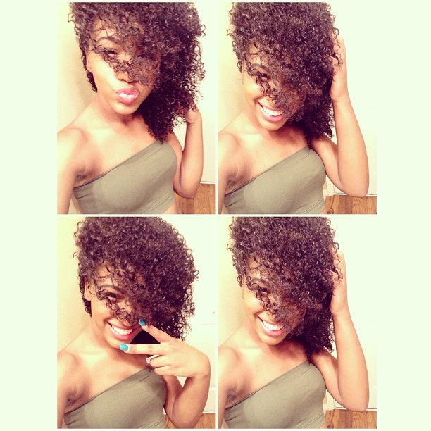 mytinyisabella:  I love how natural @hautekinkyhair looks on me. You would have thought